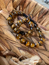Load image into Gallery viewer, Tiger’s Eye Adjustable Bracelet
