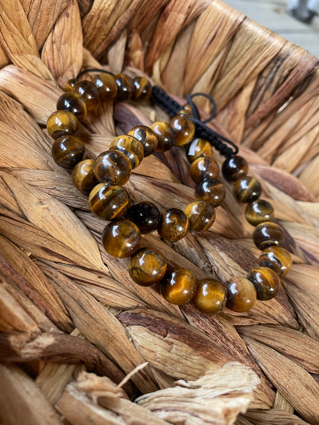 Tiger’s Eye Adjustable Bracelet